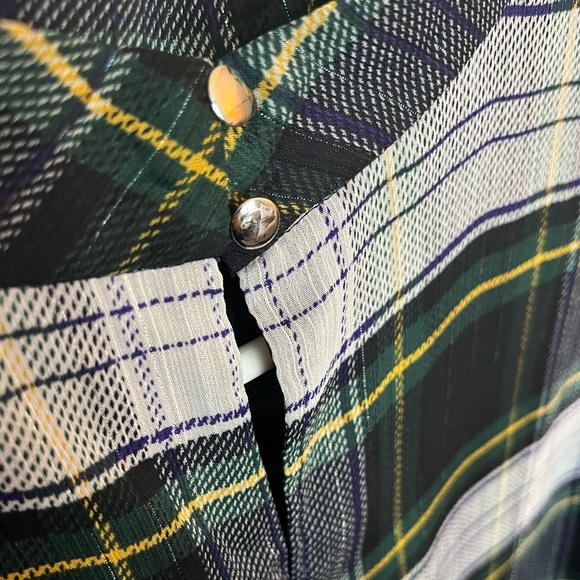 J. Crew | Sleeveless Peplum
Gilded Highland Tartan Plaid, Large - Picture 10 of 10